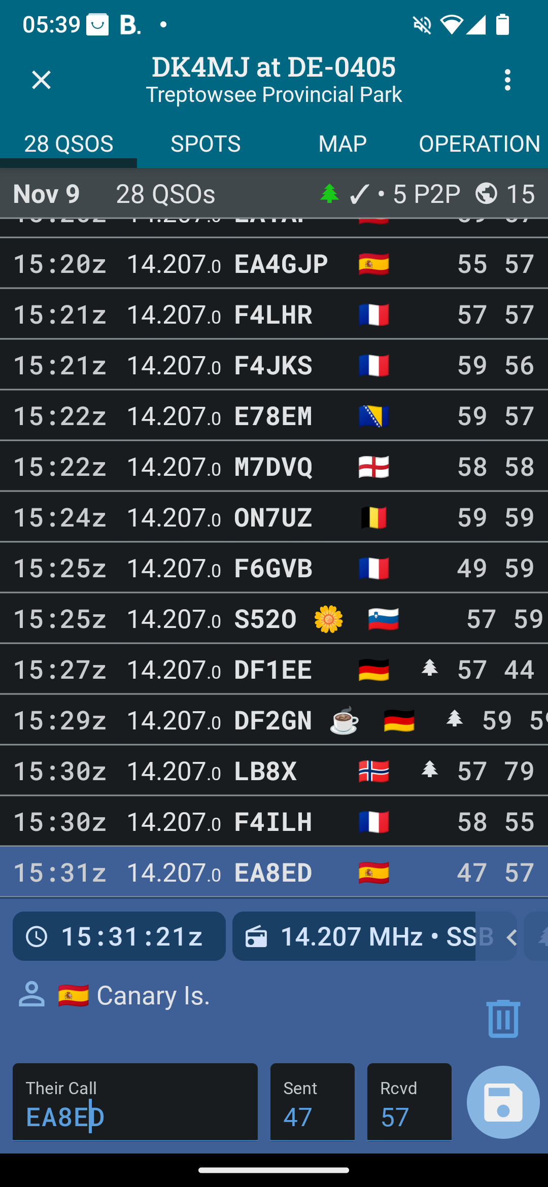 Screenshot der PoLo App